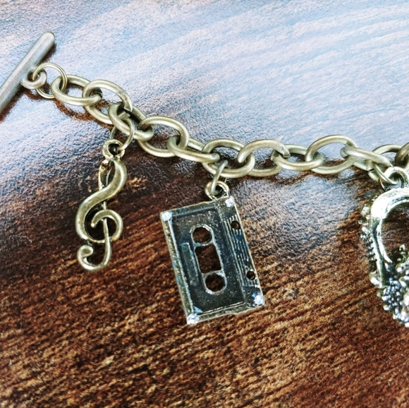 🦚HOLD! NWOT, Charms bracelet / bracelet à breloques - Picture 6 of 7